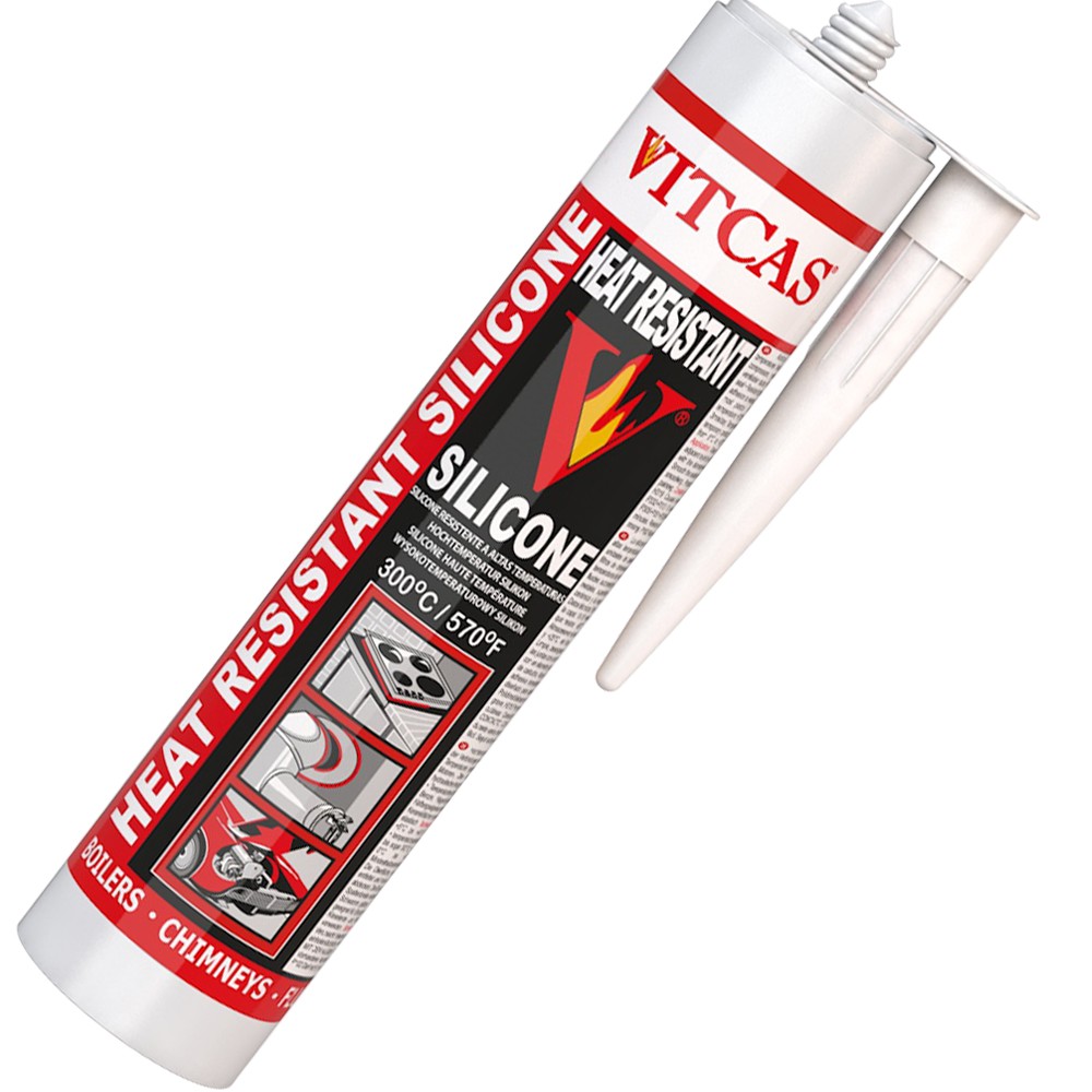 Barbecue Canopy: Connections Around Hot Components Vitcas Heat Resistant Silicone for compatible flexible joints